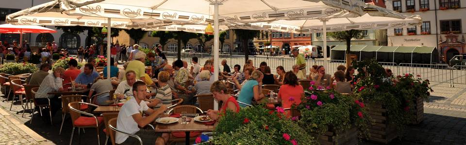 Biergarten am Marktplatz ©T. Biel