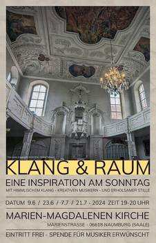 Plakat 'Klang und Raum' ©privat