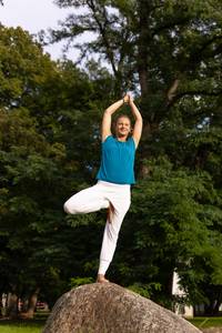 Yoga mit Sandra ©Sandra Stock